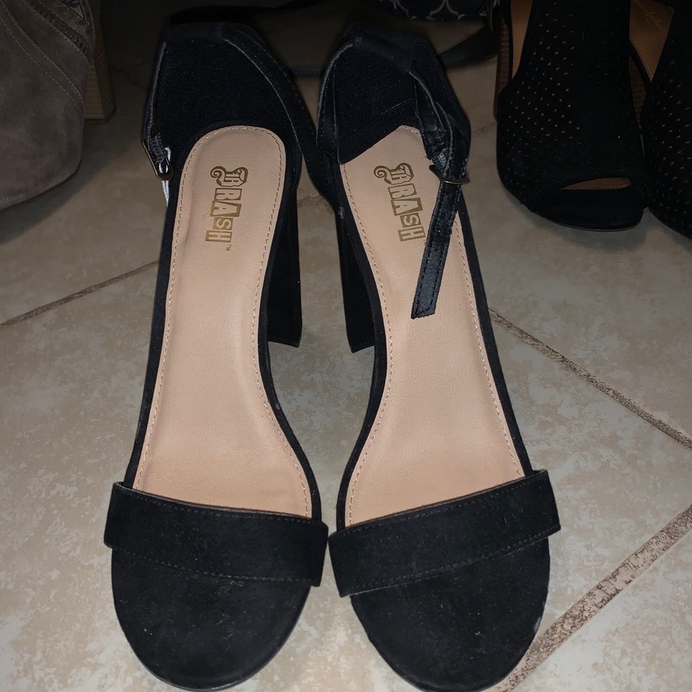 Black heels